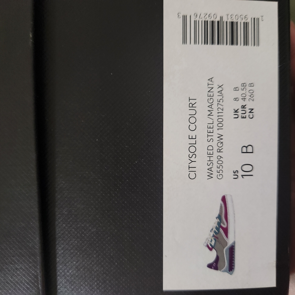 Coach Citysole Court Sneakers - Washed Steel and Magenta
